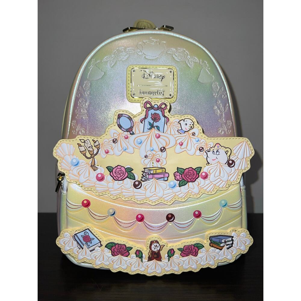 Loungefly Disney Beauty & the Beast Belle Cake Mini Backpack